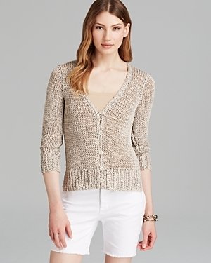 Eileen Fisher V Neck Cardigan - The Fisher Project