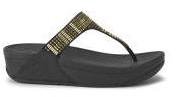 FitFlop Women's Aztek Chada Leather Sandals - Black