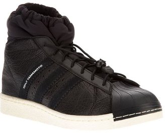 Y-3 lace-up trainer