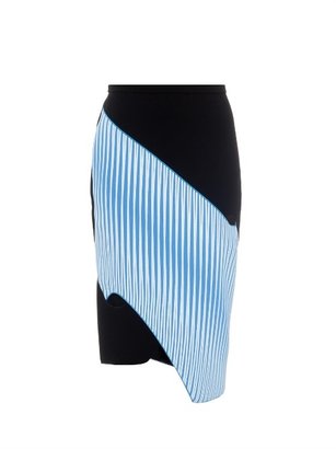 Dion Lee Striped pencil skirt