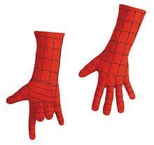 Disguise Spider-Man Child Gloves Deluxe Boys One Size