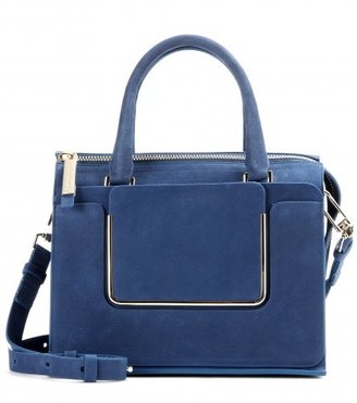 Roger Vivier Shopping U Small Suede Tote