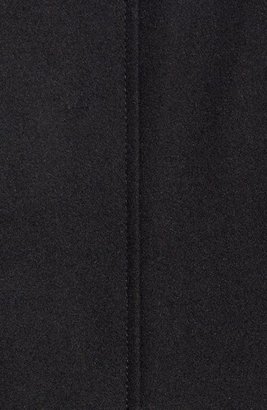Black Rivet Single Breasted Hooded Coat