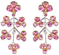 Abhaas Pink Botanic Earrings