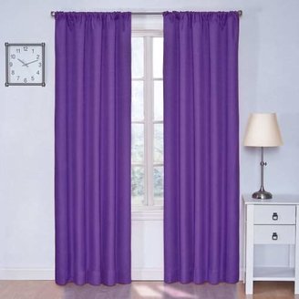 Eclipse Curtains Eclipse 10707042X084PUR Kendall 42-Inch by 84-Inch Thermaback Blackout Single Panel