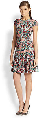 Erdem Search Results, Flared Floral Dress