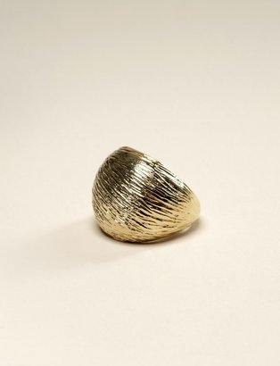 The Limited Textured Metal Dome Ring