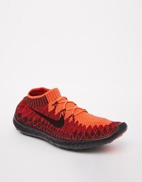 Nike Free 3.0 Flyknit Trainers - red