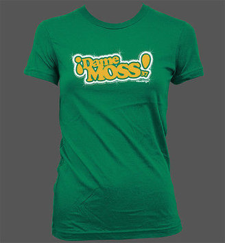 Dame Moss Women's Rhinestone T-Shirt -Oakland Athletics A's Brandon Moss Mas!
