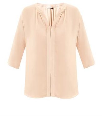 Rebecca Taylor V-neck silk blouse