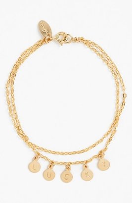 Nashelle 'Lucky' 14k-Gold Fill Charm Bracelet