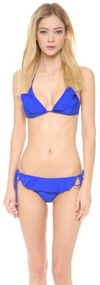 Shoshanna Cobalt Solids Bikini Top