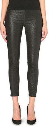 J Brand Cropped leather leggings