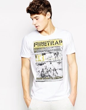 Firetrap 66 T-Shirt - White