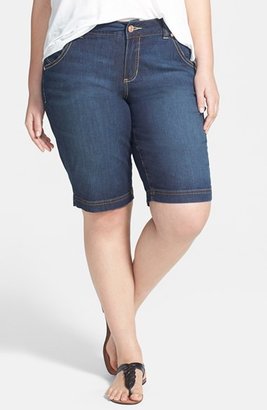 Jag Jeans 'Jackson' Stretch Denim Bermuda Shorts (Plus Size)