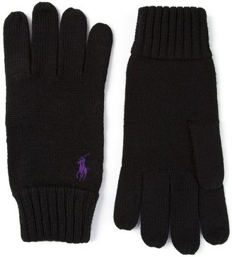 Polo Ralph Lauren classic knitted gloves
