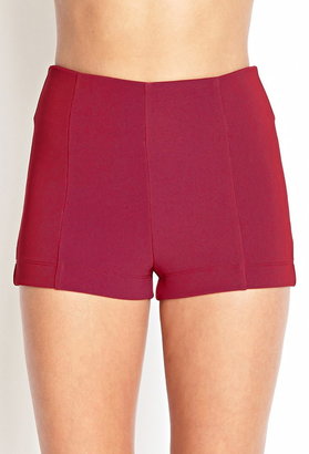 Forever 21 high-waisted knit shorts