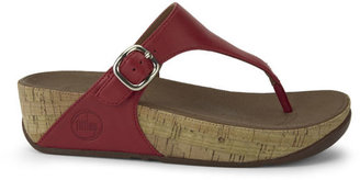 FitFlop Women's Skinny Cork Leather Sandals