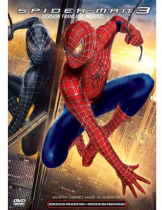 Spiderman 3 Dvd