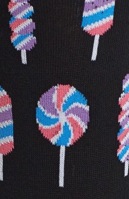 Hot Sox 'Rainbow Lollipop' Crew Socks (3 for $15)