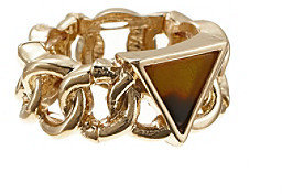 GUESS Goldtone Stretch Ring