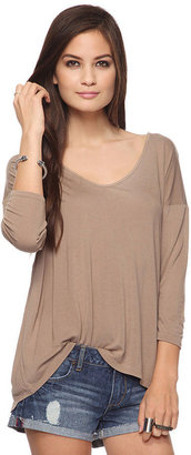 Forever 21 3/4 Slv Jersey Tunic