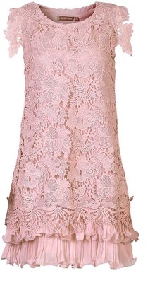 House of Fraser Jolie Moi Crochet lace A-line dress