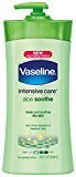 Vaseline Intensive Care Lotion, Aloe Soothe 20.3 oz (Pack of 3)