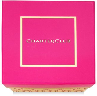 Charter Club Silver-Tone Crystal Owl Pin