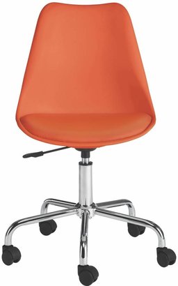GINNIE office chair with upholste seat