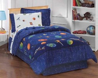 Factory Dream Outer Space Satellites Boys Comforter Set