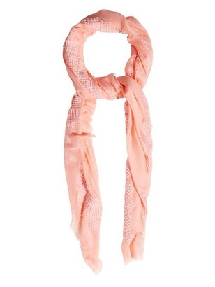 Bottega Veneta Intrecciato weave silk scarf
