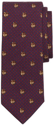 Brooks Brothers Fox Print Tie