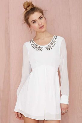 Nasty Gal Earth Angel Embroidered Dress