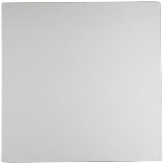Undercover Recycled Leather Square Table Mats - Set of 4 - Silver