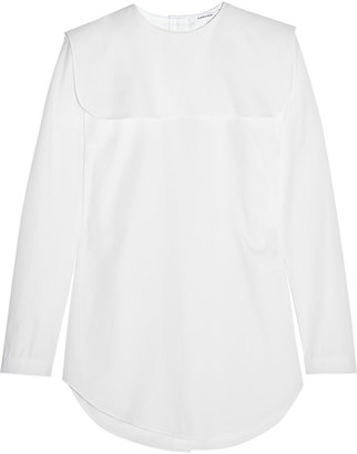 Carven Cotton-poplin blouse
