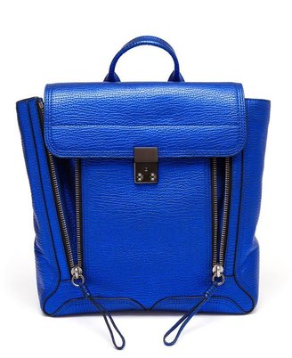 3.1 Phillip Lim Pashli Metallic Grained Leather Backpack