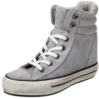 Converse CHUCK TAYLOR ALL STAR HIGH PLATFORM PLUS COLLAR Wedge boots lucky stone