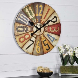 Firstime FirsTime Vintage Plates Wall Clock