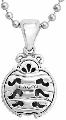 Lagos 'Rare Wonders - Ladybug' Long Talisman Necklace