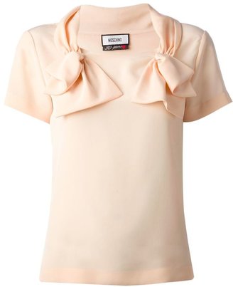 Moschino bow detail blouse