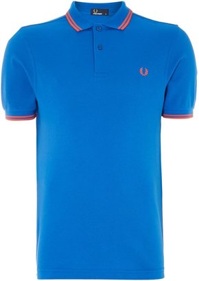 Fred Perry Men's Classic regular fit twin tipped polo shirt