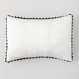 Vera Wang Pom Pom Pleats Pillow, 15 x 20