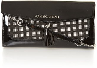Armani Jeans Black flap over purse