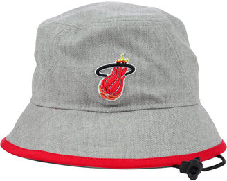 New Era Miami Heat Hardwood Classics Fashion Tipped Bucket Hat