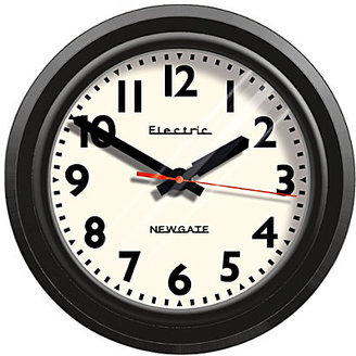 Newgate Telectric wall clock