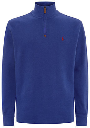 Polo Ralph Lauren Cotton Half-Zip Sweater