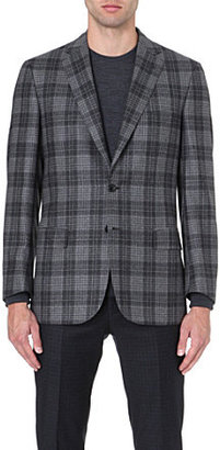 Brioni Checked wool jacket