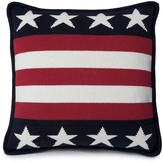 Lexington Stripes Star cushion 50x50, navy