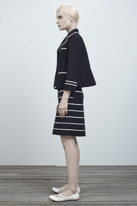 Marc Jacobs Doubleface Wool A-line Skirt